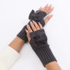 Einfarbige Warme Handschuhe
