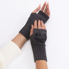 Einfarbige Warme Handschuhe