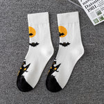 Lässige Halloweensocken