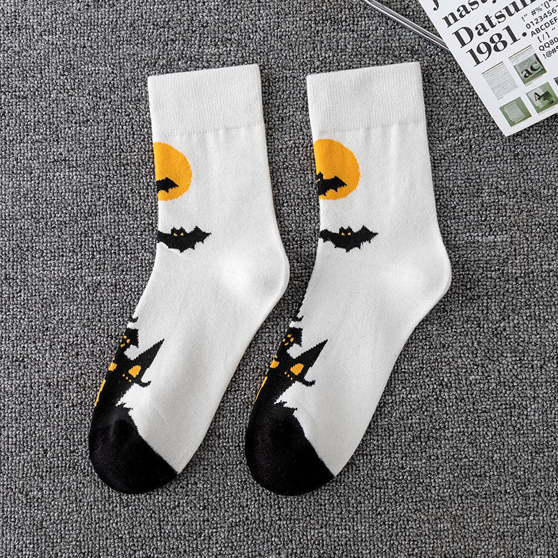 Lässige Halloweensocken