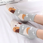 Socken Mit Cartoon-Hund