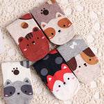 Socken Mit Cartoon-Hund