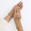 Einfarbige Warme Handschuhe