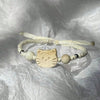 Geflochtenes Armband Mit Cartoon-Katze