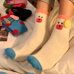 Kreative Cartoon-Socken