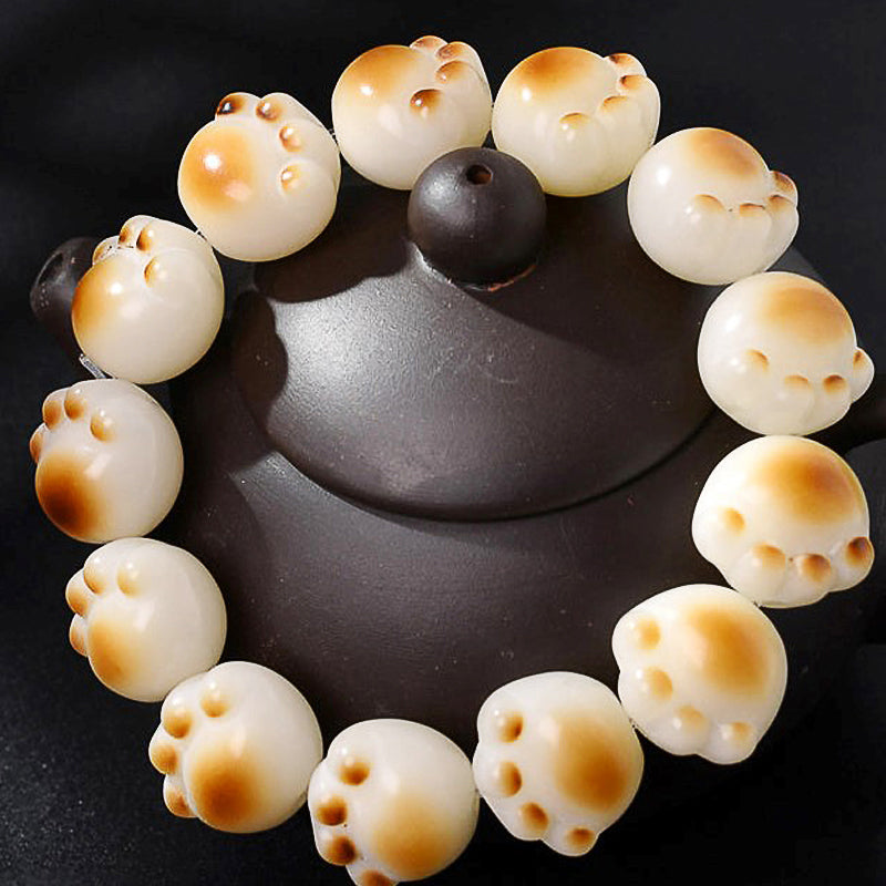 Perlenarmband Mit Katzenpfote