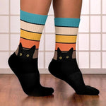 Niedliche Socken Mit Katzenmuster