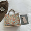 Vintage-Tasche Mit Blumenmuster