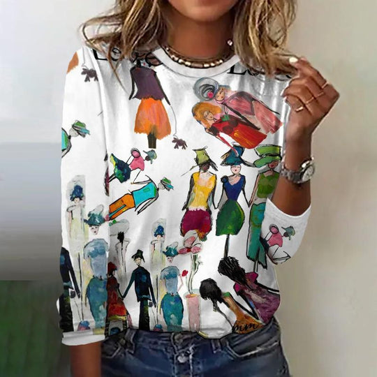 Lässiges Tanktop Mit Blumendruck