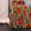 Vintage-Tasche Mit Blumendruck