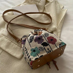 Vintage Tasche Mit Blumenmuster