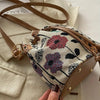 Vintage Tasche Mit Blumenmuster