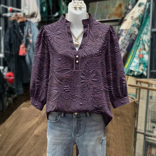 Lässiges Tanktop Mit Blumendruck