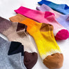 Lässige Socken Mit Farbverlauf