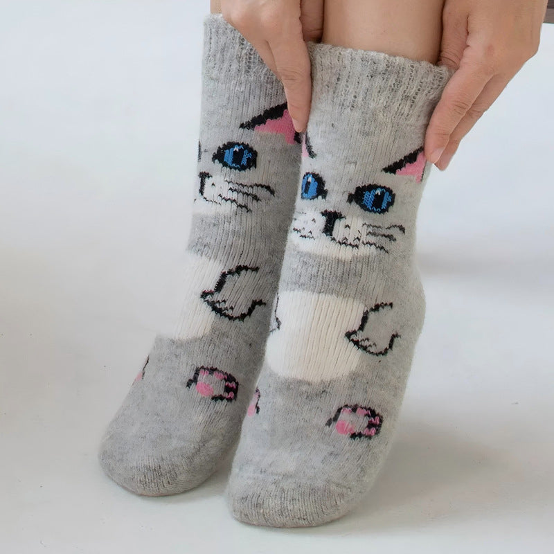 Cartoon Warme Socken