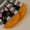 Socken Mit Cartoon-Katzen-Muster