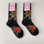 Vintage Blumensocken