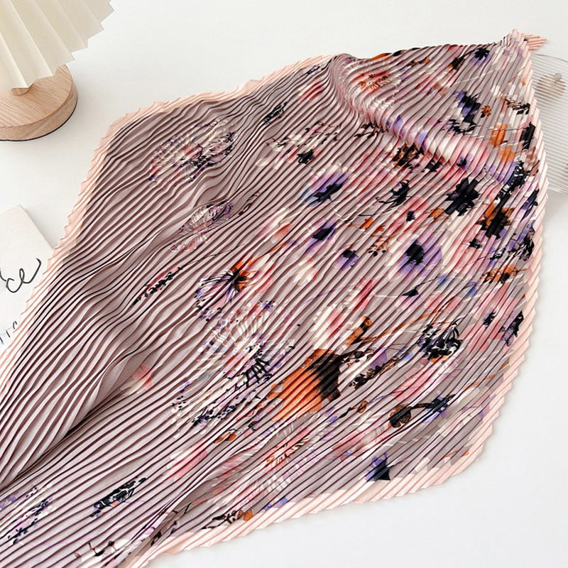 Vintage-Schal Mit Blumenmuster