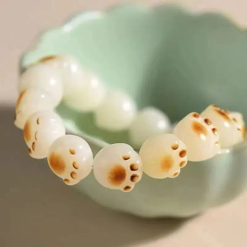 Perlenarmband Mit Katzenpfote