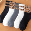 Warme Socken Mit Leopardenmuster