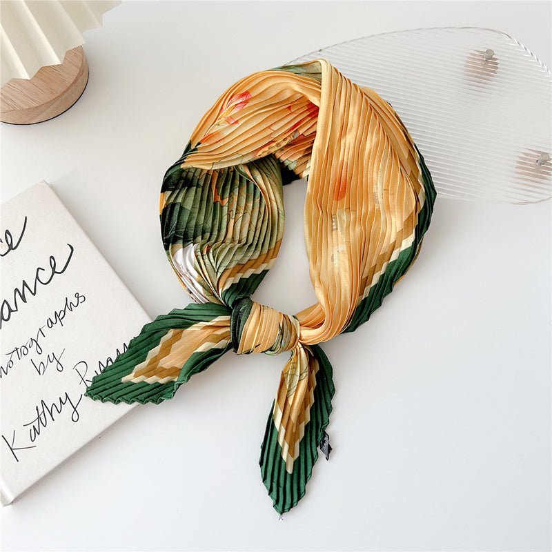 Vintage-Schal Mit Blumenmuster