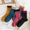 Vintage Socken Mit Farbblock