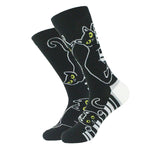 Kreative Socken Mit Katzenmuster