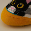 Socken Mit Cartoon-Katzen-Muster