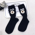 Lässige Socken Mit Cartoon-Hund