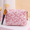Kosmetiktasche Mit Blumendruck
