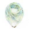 Eleganter Schal Mit Blumendruck