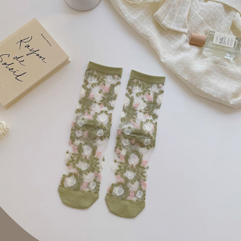 Atmungsaktive Jacquard-Socken