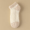 Warme Plüschsocken