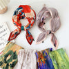 Vintage-Schal Mit Blumenmuster