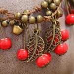 Vintage Ethno Kirsche Armband