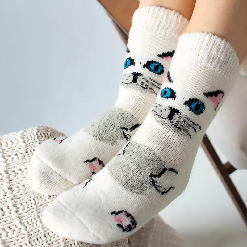 Cartoon Warme Socken