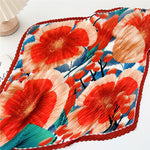 Vintage-Schal Mit Blumenmuster