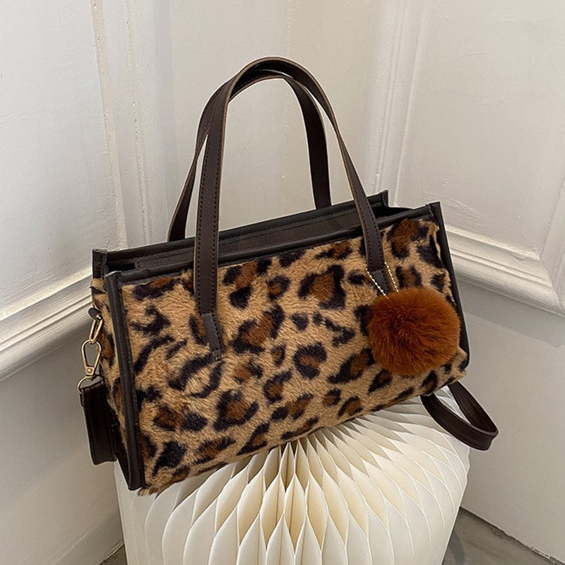 Vintage Leoparden Tasche