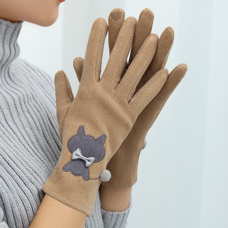Cartoon-Katzen-Handschuhe