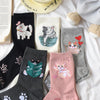 Socken Mit Cartoon-Katzen