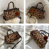 Vintage Leoparden Tasche