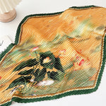 Vintage-Schal Mit Blumenmuster