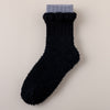 Warme Plüschsocken