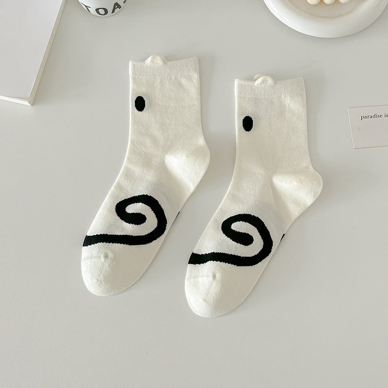 Vintage Lässige Socken