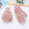 Einfarbig Warme Handschuhe