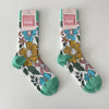 Vintage Blumensocken