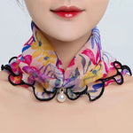 Eleganter Und Farbenfroher Schal