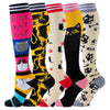 Packung Mit 5 Paar Cartoon-Socken