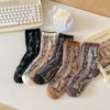 Vintage Blumensocken