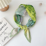 Vintage-Schal Mit Blumenmuster